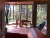 天堂松林木屋