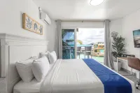 Maho Beach House - Petit Studio Océanique - Charmante Vue - 3-Star