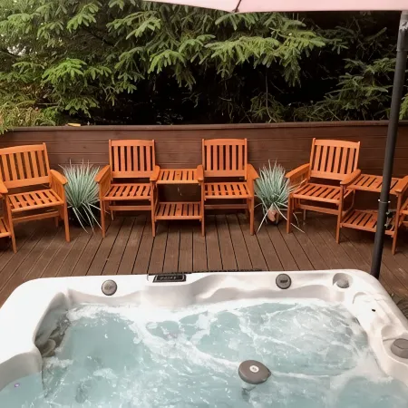 Beautiful 3 bedroom lodge with hot tub in stunning Northumberland