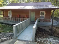Cabin 3 is a Quiet log Cabin on Lookout Mountain 2 bedroom 2 bath - 2 étoiles