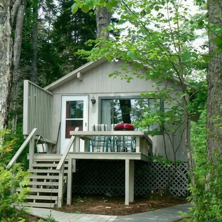 Boathouse Efficiency Waterfront Cottage near Acadia National Park