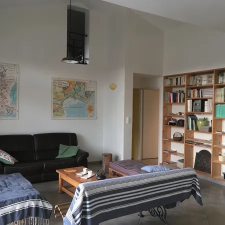 Detached House in Village of Character Ardèche. Garden, Terrace, Quiet Location.