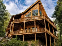 Secluded Mountain Lodge with Game Room