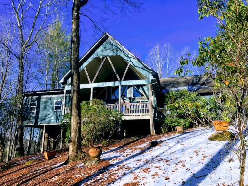 The Canopy: Single-Level Sky Valley Home Private Sauna & Wellness Space. No Pets
