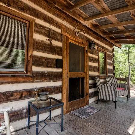 Log Cabin in Woods W/Trail & Scavenger Hunt Wood Fireplace, Lindale Canton Tyler