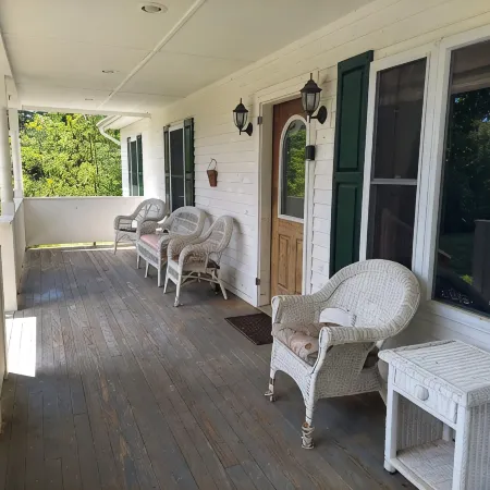 NEW for 2024, 6 person hot tub. Spacious country home with large back yard.