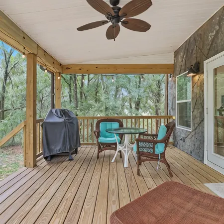 Sea Cow Retreat - Near Springs + Porch, Covered Deck & Fire Pit