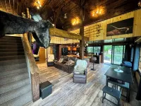 Welcome to Shangri-Lodge Your 2 cabin retreat on a family friendly lake.
