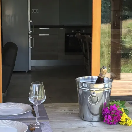 Seasonal Rental Self-Contained Apartment in Chalet with View of the Lake and Gerardmer
