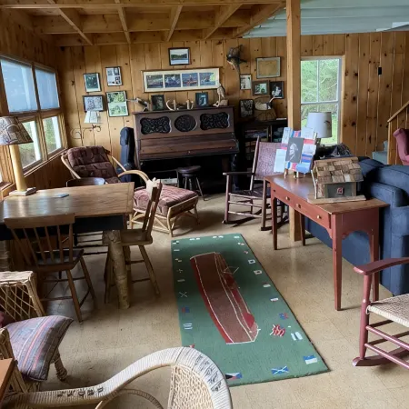 Lake Front Indian Lake Adirondack Camp w/ Boathouse, Sundeck & Boats
