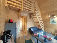 Small brand new wooden chalet on 2 levels with terrace - Chalets
