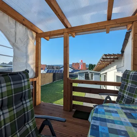 Modern semi-detached house with large garden