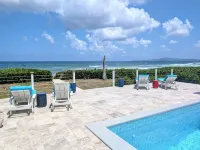 Wave Away!! A Gorgeous Beachfront Home with Private Pool!! - Swimmingpools