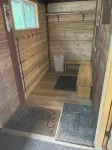Cabin in the Woods, 10 Acres, Sleeps 8. Close to Orv Trails and Forest Dunes.