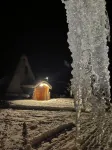 Quiet, Comfortable Wooden Tepee in a Small Jura Village Near Our Horses. - 木屋