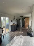 草甸景觀水牛河微型住宅風格小屋，寵物友好 - Wi-Fi