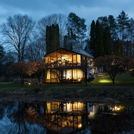 Woodstock historic artist estate - The Pond House