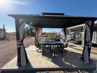 Newly updated home on spacious lot located outside of the city