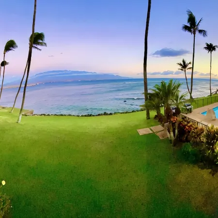 Luana Moana Signature Oceanfront Maui-Ocean&Haleakala Views-FreeWiFi-A/C-Romance
