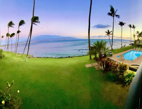 Luana Moana Signature Oceanfront Maui-Ocean&Haleakala Views-FreeWiFi-A/C-Romance - 4성급