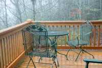 A Perfect View! Dog Friendly Cabin at The Top of The Mountain! - Chalets
