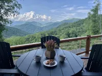 幽靜奢華木屋 - 山景、火爐、位置優越，可住8人 - 山景