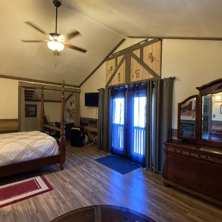 Loft apartment on a horse ranch
