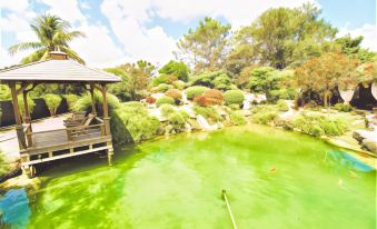 Tiny House in Authentic Japanese Koi Garden in Florida