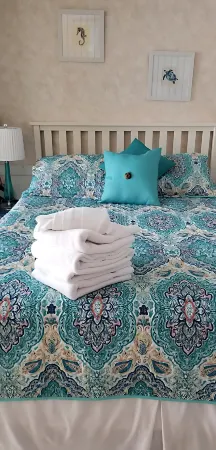 Popular   ~ Quaint. Bogue Shores Condo --  just steps to a beautiful beach