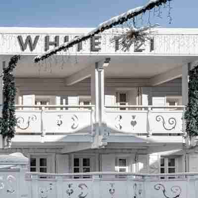 White 1921 Courchevel Hotel Exterior