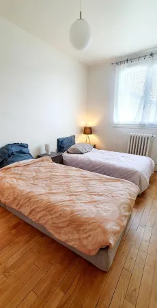 Pleasant F3 apartment 300m from RER B in ANTONY, 20mn from Orly, Paris and Versailles Отели рядом со станцией Antony Railway Station