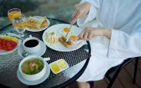 Palmeraiebeach Resort Rayong - breakfast