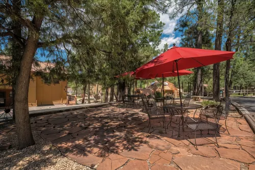 Mary's Patio. 4 bedroom condo w/ 3 living areas and 3 decks in beautiful Ruidoso - 4-Star