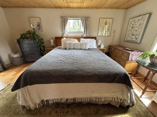 Charming 1-bedroom Cabin in the Forest Nevada City with AC, WiFi - Hytter