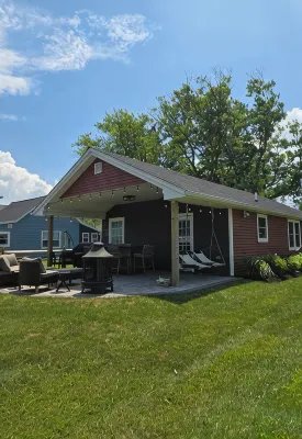 Enjoy the Lake Views from this adorable completely  remodeled home in Angola NY.