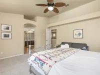 Home oasis with sauna, jacuzzi, pool & heated gazebo!