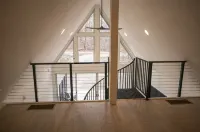 A-Frame Adventure Basecamp • Sleeps 6 •Snowmobile/Orv Trails•Starlink•Near Tippy - Chalets