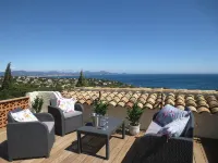 Luxury villa, heated pool, panoramic sea view, air conditionin - salle de sport