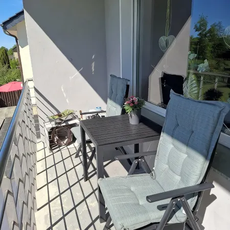 Living on the Roman route, 75 sqm, next to the Hellinghauser Mersch nature reserve