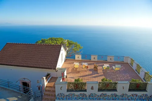 Emerald apartment with stunning panoramic sea view Amalfi Coast - 발코니