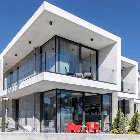 Ikies 3 Modern Eco-Friendly Private Seaview Signature Villas with a Pool
