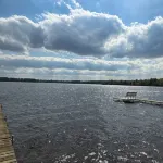 Family and pet friendly, waterfront cabin on Lost Lake, with private dock