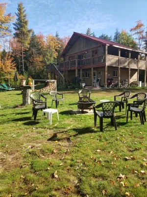 Kezar LK,  Sleeps 10, Dogs Fee, 1 ml Golf/Beachs, 7ml Fryeburg Fair, 8.6 Ski - Wifi