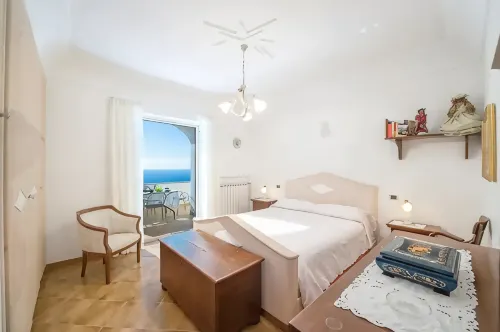Raphael House, terrace with solarium and sea view