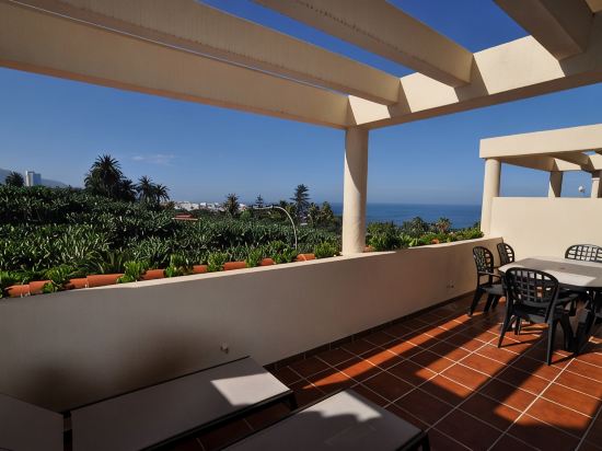 sunny terrace apartment directly on the sea with stunning views