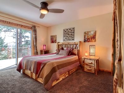 Fawn Haven Cabin Bailey Colorado Huge Deck with View and 1 Acre Fenced Dog Run