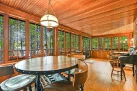 Sunny Point Lake Wallenpaupack Lakefront  with Private Dock - 4 Bedroom Sleeps 9 - Chalets