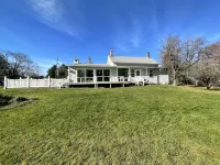 Rocky Branch Retreat on 33 acres with fenced yard, fireplaces & deck - 4-Star