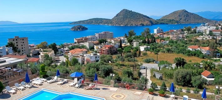 Panorama in Tolo Hoteles en Argólida