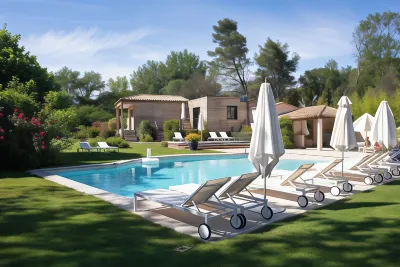 Hotel le Verger Maelvi Các khách sạn ở Grimaud